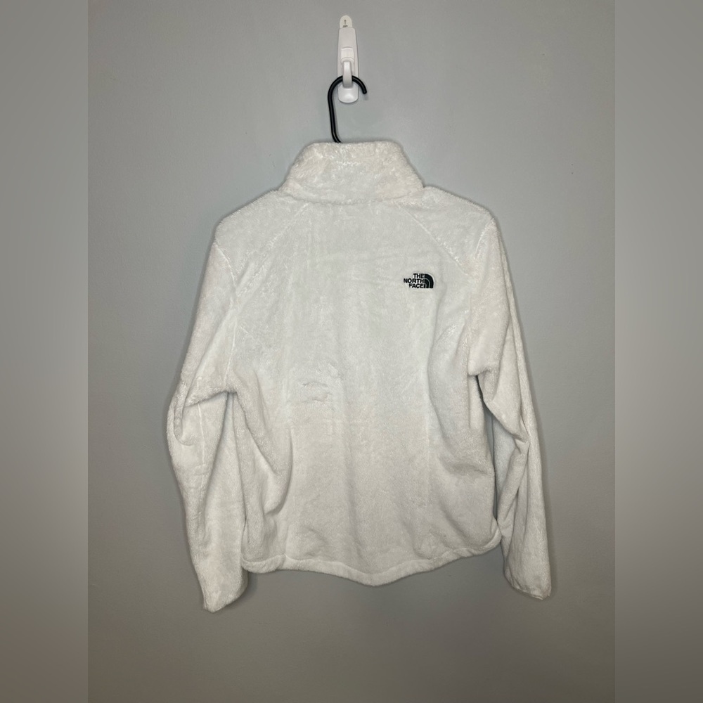 The North Face woman’s super soft zip up sweater size medium - Picture 5 of 7